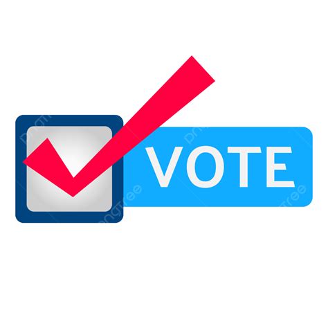 Vote Symboles Coche Icône étiquette Png Voter Symbole Vérifier Png