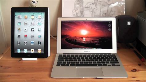 Apple Macbook Air 11 Inch Vs Ipad Comparison Showdown Youtube