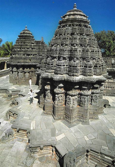 Somanathapura Karnataka Índia Temple India Ancient Architecture