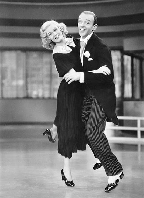 Fred Astaire And Ginger Rogers In Swing Time 1936 Golden Age Of
