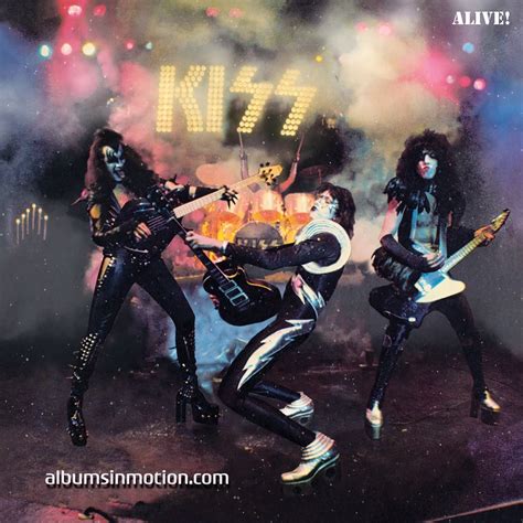 Kiss Alive Animated Album Cover Raftereffects