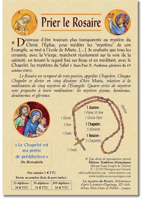 Vente De Triptyques Religieux Les Mystères Du Rosaire Réf Trt113
