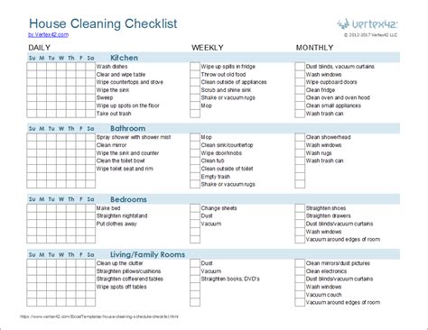 We did not find results for: Free printable House Cleaning Checklist (PDF) from ...
