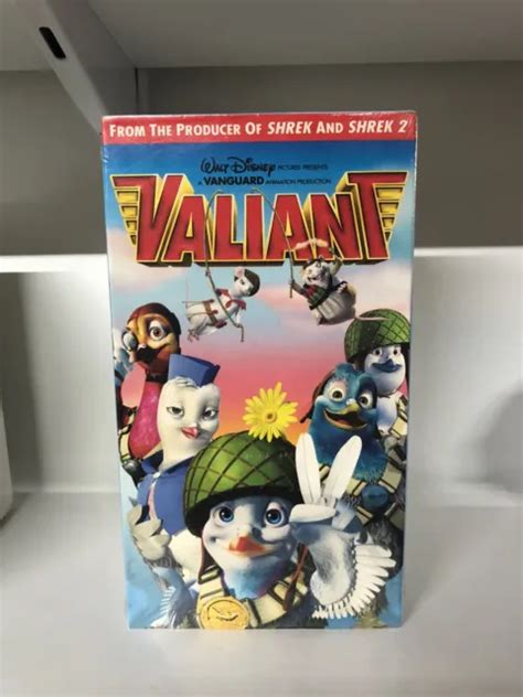 Walt Disneys Valiant Vhs 2006 Very Rare Disney Movie Club Exclusive
