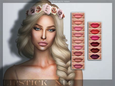 Sims 4 Ccs The Best Lipstick By Fashionroyaltysims