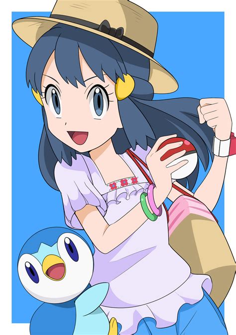 Dawn And Piplup Pokemon And More Drawn By Hainchu Danbooru