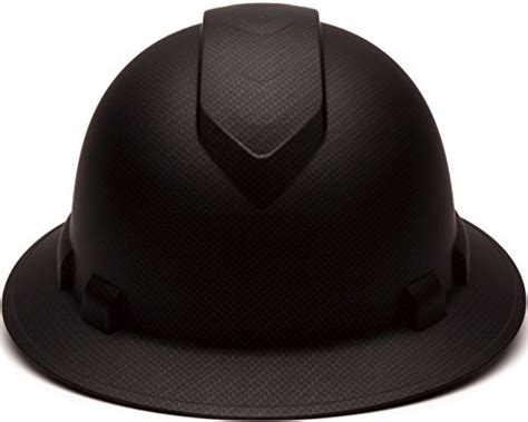 Pyramex Ridgeline Full Brim Hard Hat 4 Point Ratchet Suspension Matte
