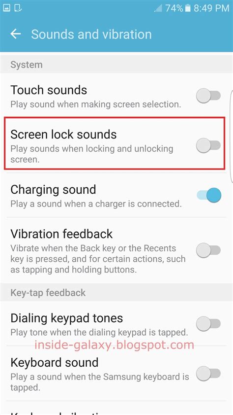 Inside Galaxy Samsung Galaxy S7 Edge How To Enable Or Disable Screen