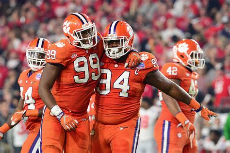 Clemson Football Two Tigers Listed Among NFL S Top 25 CFB Players