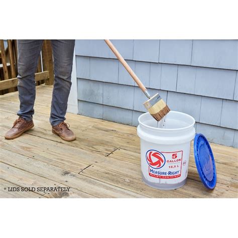 United Solutions 5 Gallon Plastic Paint Bucket At