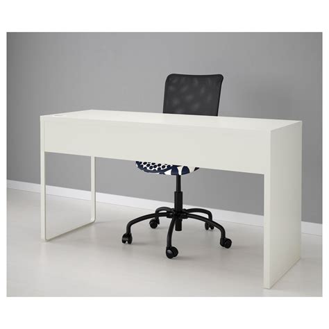 Spend this time at home to refresh your home decor style! MICKE desk white 142x50 cm | IKEA Home Office