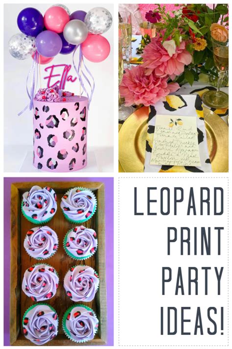 Leopard Print Party B Lovely Events