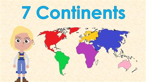 7 Continents Of The World Earths Seven Continents Seven Continents