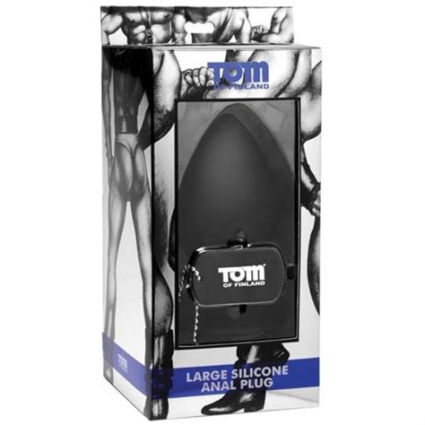 Tom Of Finland Silicone Anal Plug Large Sex Toys At Adult Empire