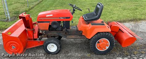 Ariens Gt14 Lawn Mower In Oologah Ok Item Ic9303 Sold Purple Wave