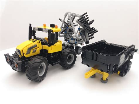 Lego Technic Jcb Fastrac Tractor The Lego Car Blog