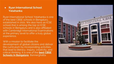 Ppt Empowering Minds Unveiling Bangalores Best Cbse Schools Ryan