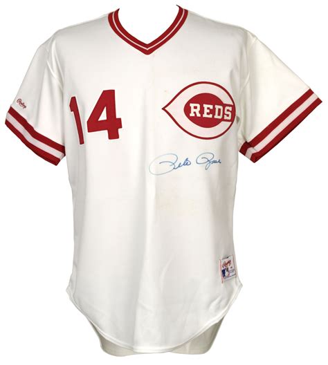 Used to come to games. Lot Detail - Pete Rose Cincinnati Reds Signed Authentic ...