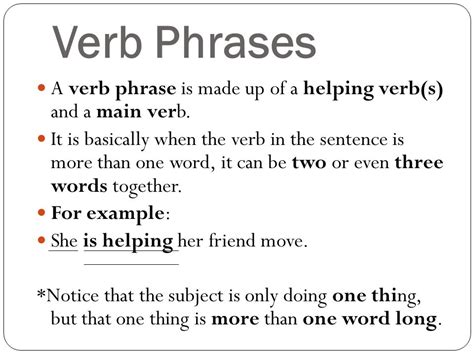 Verb Phrase Practice 94 Plays Quizizz