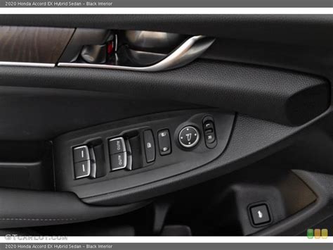 Black Interior Controls For The 2020 Honda Accord Ex Hybrid Sedan