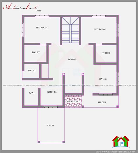 4 Bedroom Lovely Two Storied Kerala Home Plan In 2282 Sq Ft With Free