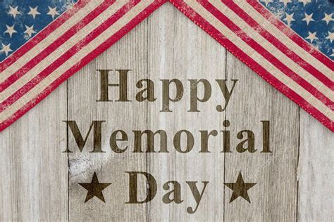 Happy Memorial Day Greeting — Stock Photo © Karenr 153653818