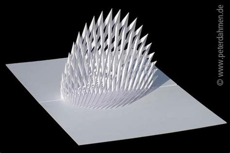 Peter Dahmen Creates Pop Up Paper Sculptures That Look Magical Tobeeko