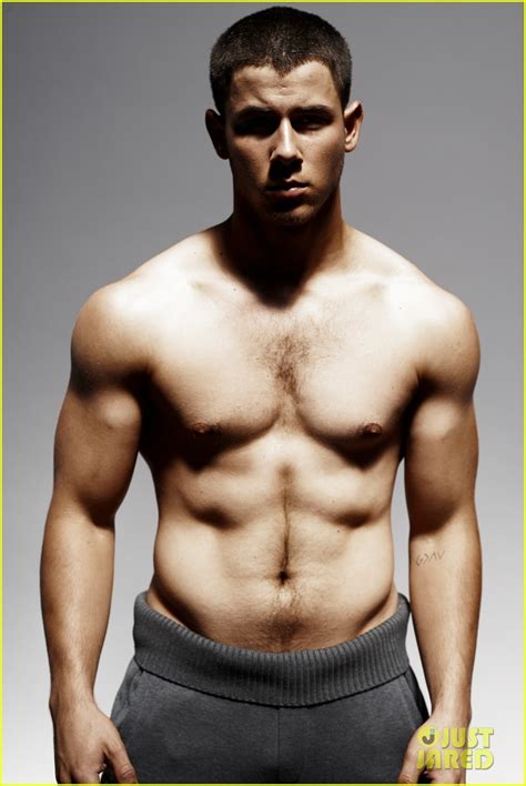 Nick Jonas Shirtless Rock Hard Body Is Insane See His Details