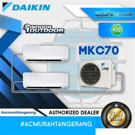 Jual AC Daikin Multi S 2 Koneksi 1 5 PK 2 PK MKC70SVM4 Di Seller