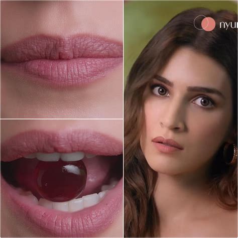 Kriti Sanons Close Up Lips Rkritisanon