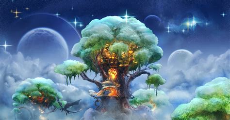 Fantasy Tree Art Wallpaper Hd Fantasy 4k Wallpapers Images And