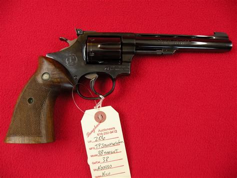 Jp Sauer And Sohn 38 Cal Target Model Revolver