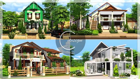 24 Base Game Lots At Cross Design Sims 4 Updates