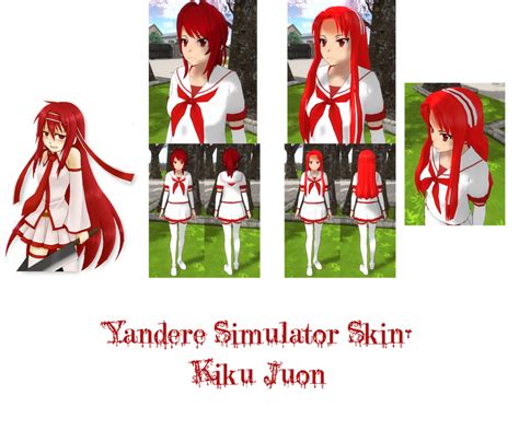 Yandere Simulator Kiku Juon Skin By Imaginaryalchemist On Deviantart