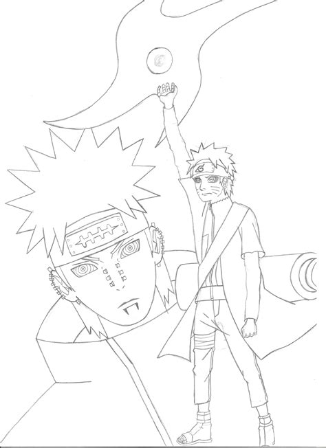 Naruto Pain Pencil By Roookie On Deviantart