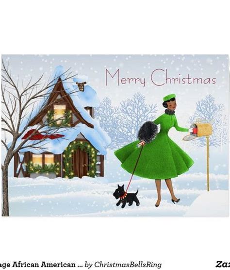 Vintage African American Christmas Cards We Adore Vintage Christmas