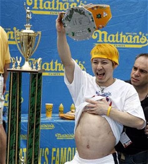 Chris hardesty reports on the dispute with his contract with major league eating. Sleepless City Sports: Sayonara Takeru Kobayashi? Nathan's Hot Dog Eating Contest Might Lose ...