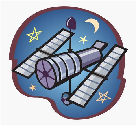 Happy man and woman decorating christmas tree put balls on branches and star on top. Cartoon Illustration Of Large Space Telescope Surrounded ...