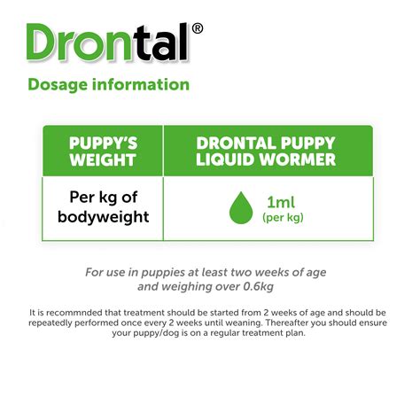 Drontal Puppy Liquid Wormer Worming For Puppy Vetoquinol