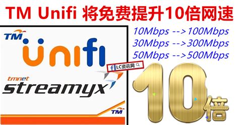Some info about unifi speed test service. TM Unifi 将免费提升网速至10倍 | LC 小傢伙綜合網