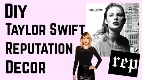 Diy Taylor Swift Reputation Room Decoration Youtube