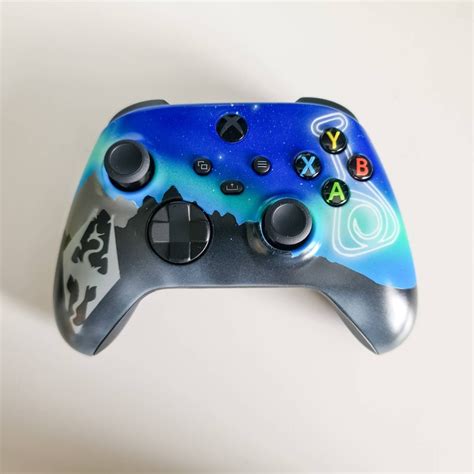 Custom Painted Skyrim Themed Controller Xbox Etsy