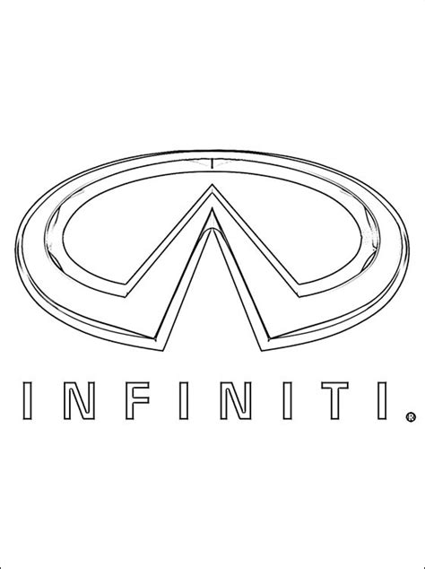 You can try the black, red, and grey. Coloring page Infiniti | Coloring pages