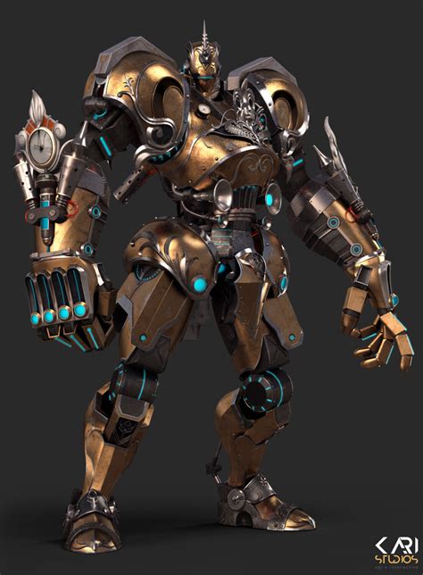 Steam Fantasy Heres A Wonderfully Awesome Steampunk Robot Cgi