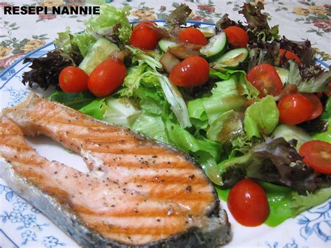 Lihat juga resep salmon teriyaki enak lainnya. GRILL SALMON n SALAD - Tips Resep Cara Membuat