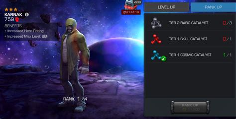 Karnak Requires a Cosmic Catalyst?? — Marvel Contest of Champions