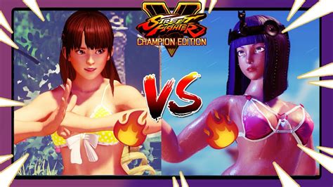 Level Bikini Menat Vs Bikini Chun Li Street Fighter V Battle Match My Xxx Hot Girl