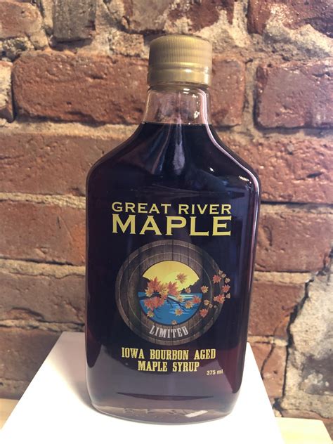 Bourbon Aged Syrup Great River Maple 4023235201