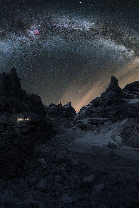 1080x1620 Resolution Dolomites Mountains Milky Way 1080x1620 Resolution