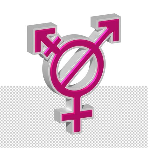 premium vector 3d gender reveal symbol
